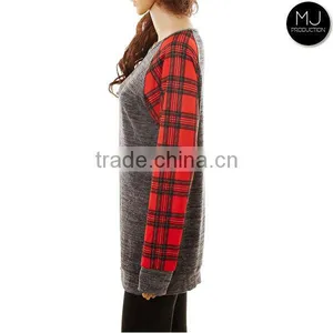 Wholesale Woman Plaid Shirt thumbnail-2