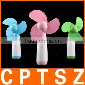 Portable Handheld Mini Fan Super Mute Battery Operated for Cooling thumbnail-1