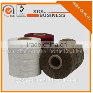 High Quality Good Price 100% Polyester 210d/1x16 Flat Braid Waterproof Footwear Waxed Thread thumbnail-2
