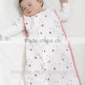 100% Cotton Muslin Baby Sleeping Bag/Baby Sleeping Sacks thumbnail-3