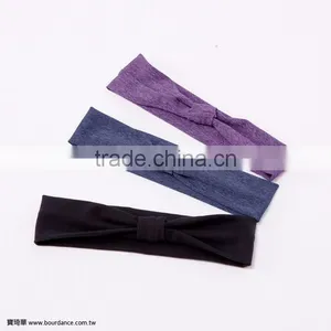 Yoga Accessory Stylish Bow Sports Elastic Hair Band thumbnail-2