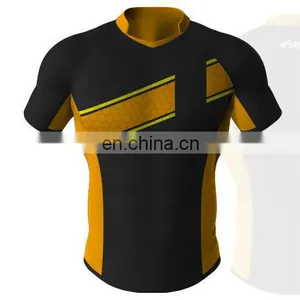 Wholesale Top Selling Custom Rugby Jersey With Sublimation Show Your Body thumbnail-1