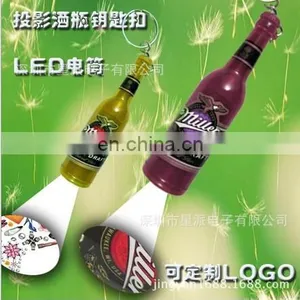 Good Promotion Led Bottle Stopper Projector Keychain Gifts thumbnail-5