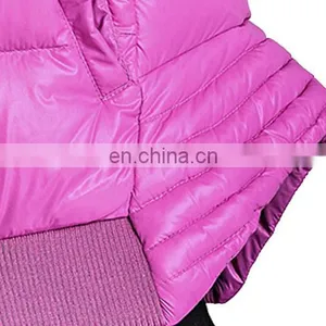 Female Hotsale Nylon Cover Duck Down Jacket in Waterproof thumbnail-4