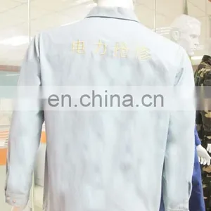 100% Cotton Safety Workwear With Jacket and Pant thumbnail-4