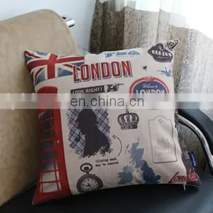Fashion Custom Decorative Home Sofa Linen Digital Printing Blank Cushion Cover thumbnail-5