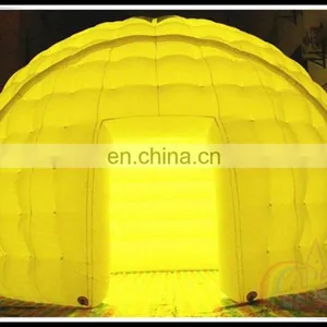 2016 Best Selling Inflatable LED Light Igloo Photo Booth Dome Tent For Photo Taking On Sale thumbnail-2