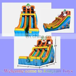 Clown Inflatable Commercial Slide thumbnail-1