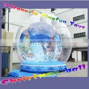 2013 Hot Sell Christmas Inflatable Snow Globes / Xmas Snow Globes / Inflatable Christmas Decorations thumbnail-1
