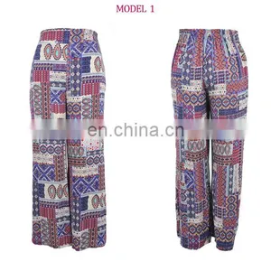 XXX Size Paisley Ethnic Print Elegant Leggings thumbnail-1