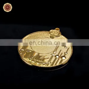 WR China Manufacturer Custom 3D Metal Medal Quality Creative Building Medal Design With Ribbon thumbnail-1