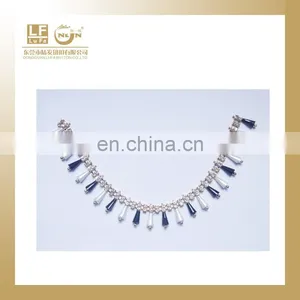 Crystal Rhinestone Necklace,rhinestone Choker Necklace thumbnail-1
