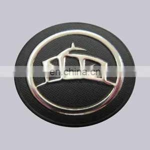 Professional OEM Private Brand Type Embossed Style Custom Chrome Pvc Car Sticker thumbnail-1