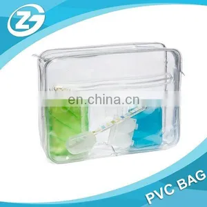 Zipper Clear Vinyl Bath Care Case thumbnail-2