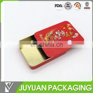 Chewing Gum Tin Box With Sliding Lid,candy Tin Box With Sliding Lid thumbnail-1