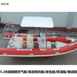 5.2 Meter Rib Boat Inflatable Boat RIB520A for Sale thumbnail-4