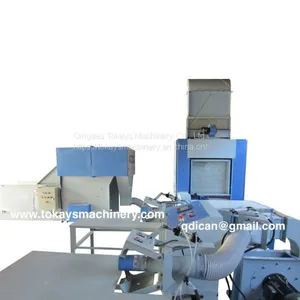 Automatic Polyester Fiber Pillow Cushion Filling Machine Stuffing Machine thumbnail-2