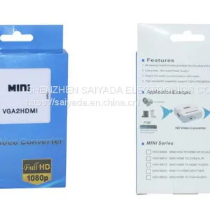 Cheap VGA 2 HDMI Converter Switch VGA to HDMI High Clear 1080P thumbnail-5