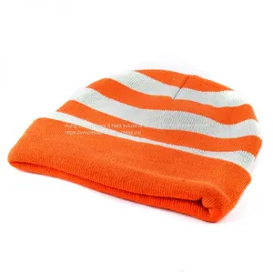 Custom Jacquard High Quality Embroidery POM POM Beanie thumbnail-1
