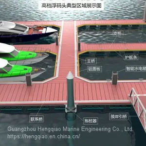 General Contracting for Design, Construction and Construction of Floating Aluminum Alloy Aquatic Buildings thumbnail-2