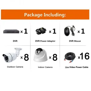 CCTV 16CH 4K 8.0MP Home Security Video Surveillance DVR Kits From CCTV Cameras Suppliers thumbnail-5