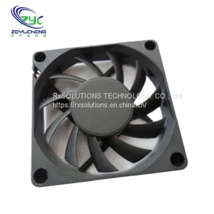 DC Cooling Fan 11 Blade 12V 7015 7CM 3pin Computer Case Fan thumbnail-1