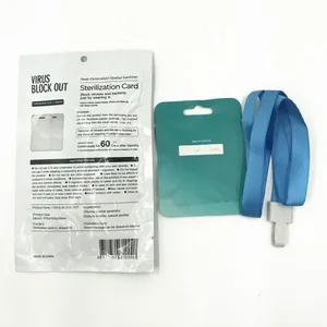 2020 Hot Prodcut Sterilizer Card English Version Virus Shut Out Card for Daily Protection thumbnail-2