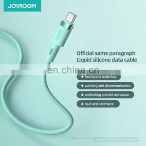 JOYROOM S-1224N2 Phone Charger Cable High Quality Liquid Silicone Data Cable Usb for Charging thumbnail-3