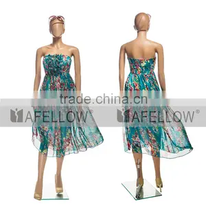 Big Chest Female Mannequin, Plastic Environmental Protection Woman Mannequin,Abstract Manikin, Cheap Model M009-XFF02 thumbnail-1