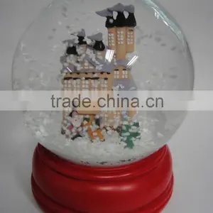 2014 Resin Wedding Favors Christmas Snow Globe Wholesale thumbnail-1