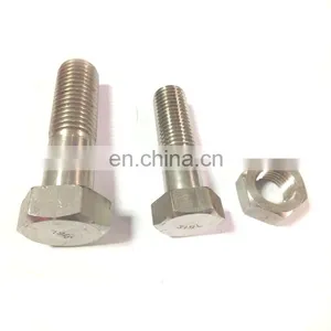 Factory Stock A4-70 A4-80 DIN931 DIN933 ANSI ASME B18.2.1 Hex Head Bolt Stainless Steel 316 thumbnail-4