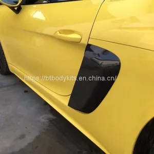 For 2016-up 718 Converted GT4 Bodykits Front Bumper Side Vent Rear Diffuser Rear Wing Spoiler thumbnail-4