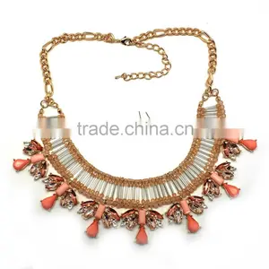 2015 Fashion African Jewelry Set Charming Style Jewelry Set Yiwu Fashion Beads Necklace Set thumbnail-1