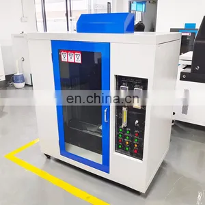 Horizontal Vertical Burning Combustion Flame Test Chamber Flammability Tester For Plastic thumbnail-2