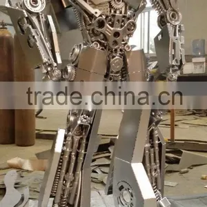 Modern Metal Art Sculptures for Outdoor Decoration Optimus Prime thumbnail-2