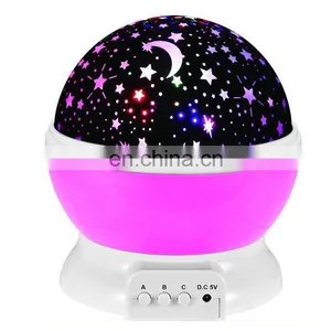 Factory Price Star Night Light for Living Room Bedroom Rotating Cosmos Star Light Projector thumbnail-3