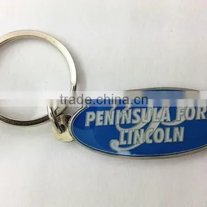 2014 Hot Peninsula Ford Lincoln Metal Sliver Key Chain thumbnail-1