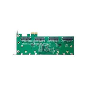 Wallys DR2G41 Support 4 x Mini PCIe Card or 4 x M.2 Card Adapter Card 802.11ac thumbnail-1