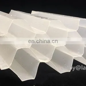 0.5mm 1mm Thickness PP Lamella Clarifier Plate 50mm Inclined Tube Settler Modules thumbnail-3
