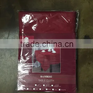 Solid Bamboo Table Cloth thumbnail-1