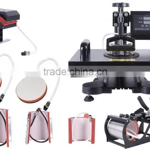 8 in 1 Combo Heat Transfer Press Heat Transfer Film Printing Machine thumbnail-1