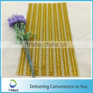 Color Selected Wholesale Hotfix Rhinestone Mesh Custom 24*40 Hot Fix Rhinestone Mesh for Shoe Decoration thumbnail-5