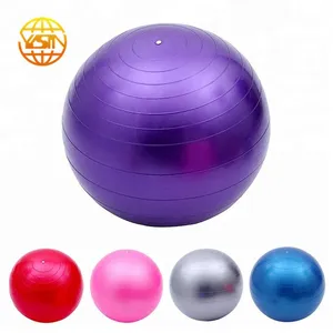 High Quality Home Gym Yoga Pilates PVC Multicolor Yoga Balls in Bulk thumbnail-2