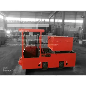 2.5 Ton Underground Battery Mine Locomotive With 4.5kw Motor thumbnail-1