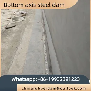 Steel Flap Water Gate Hydraulic Steel Dam Arc Machine Gate Integrated Stainless Steel Sewage Treatment Equipment thumbnail-3
