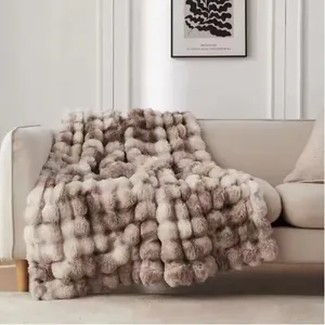 Minky Couture Unique Design Hot Sale Skin Friendly Multi-Purpose Comfortable and Breathable Blanket thumbnail-2