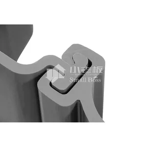 SMALL BOSS Composite Z Type Vinyl PVC Sheet Pile for Seawall Protection Project thumbnail-5