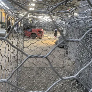 Galvanized Iron Wire Mesh Gabion Basket for Slope Protection thumbnail-4