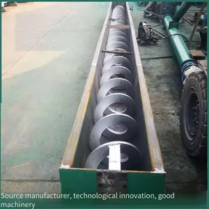 Coal Powder Auger Elevator, 304 Stainless Steel Screw Feeder, Lime Powder and Granular Material Barrel Feeder thumbnail-1
