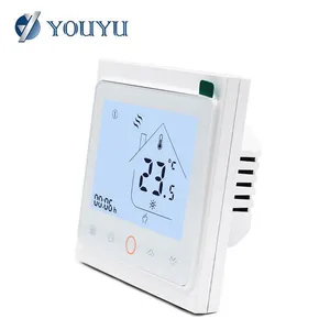 Digital Touch Screen Type Room Thermostat With WiFi Function and Wide Voltage thumbnail-2